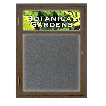 United Visual Products Open Faced Traditional Corkboard, 12x36" UV639A-SATIN-CORK